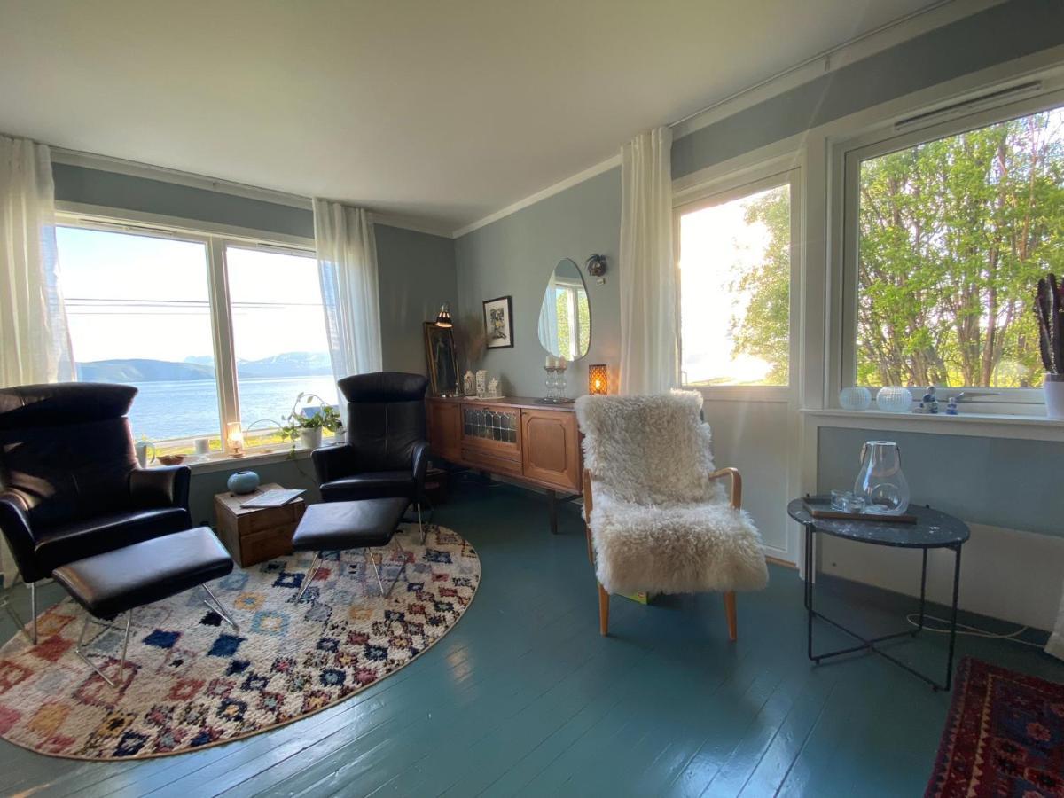 טרומסה Unique And Charming Holiday Home With Fantastic Sea Views מראה חיצוני תמונה